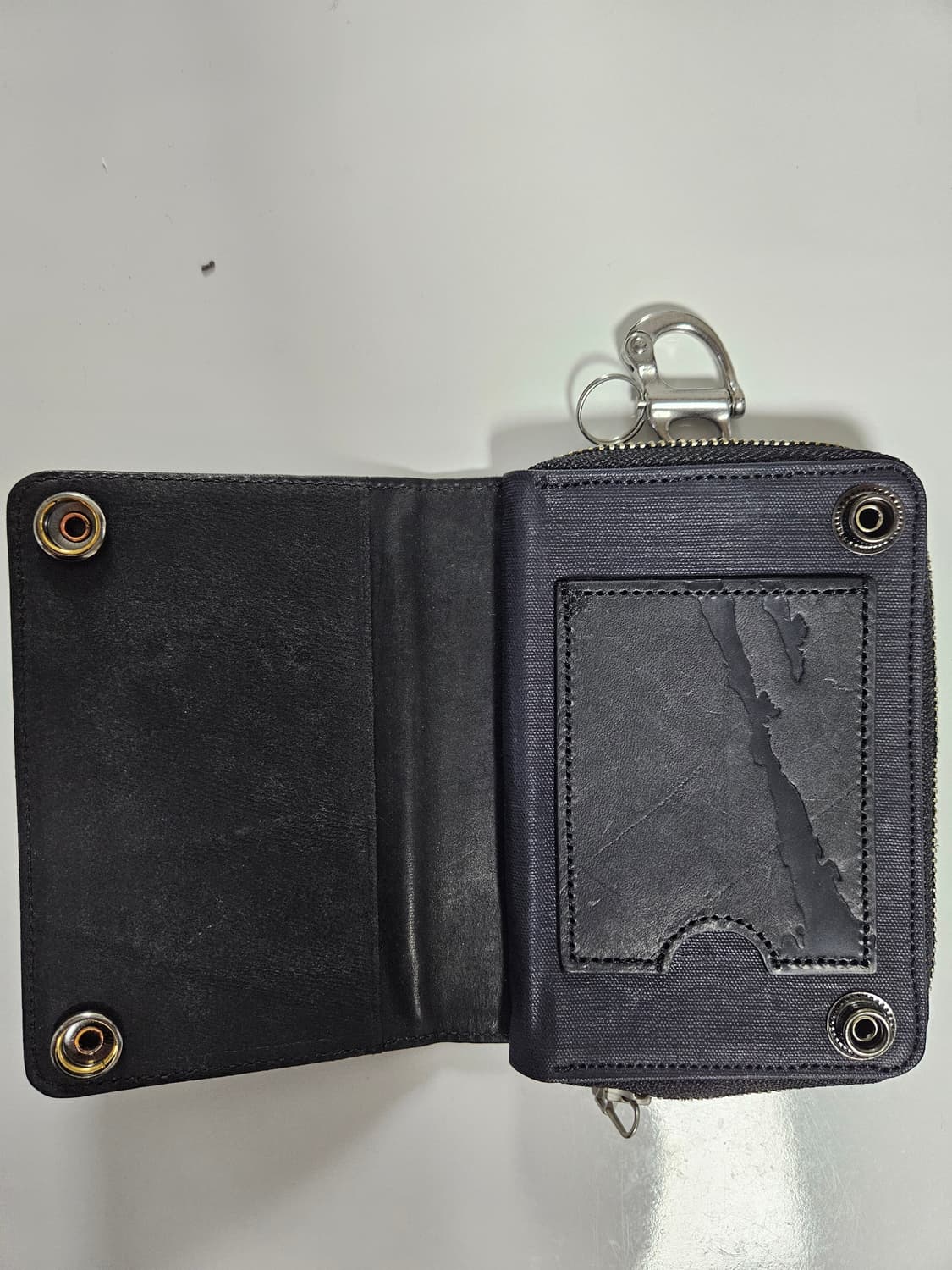 월스와일 무브먼트 후디진호 플랩 카드 케이스 블랙 상품이미지2