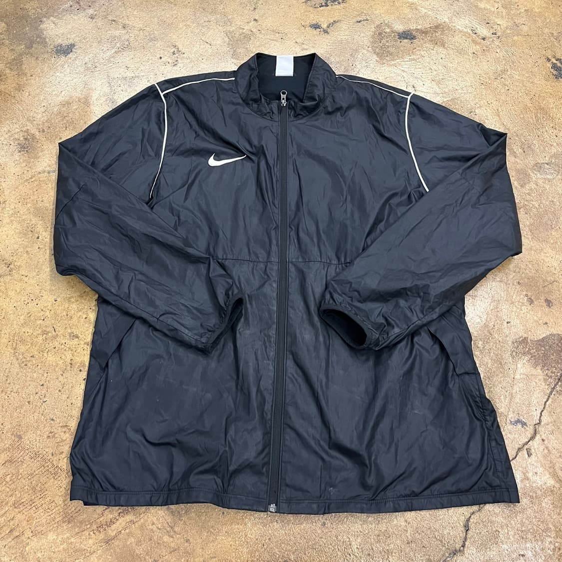 [정품/xxl,115] 나이키 블랙 바람막이 자켓 b19 상품이미지2