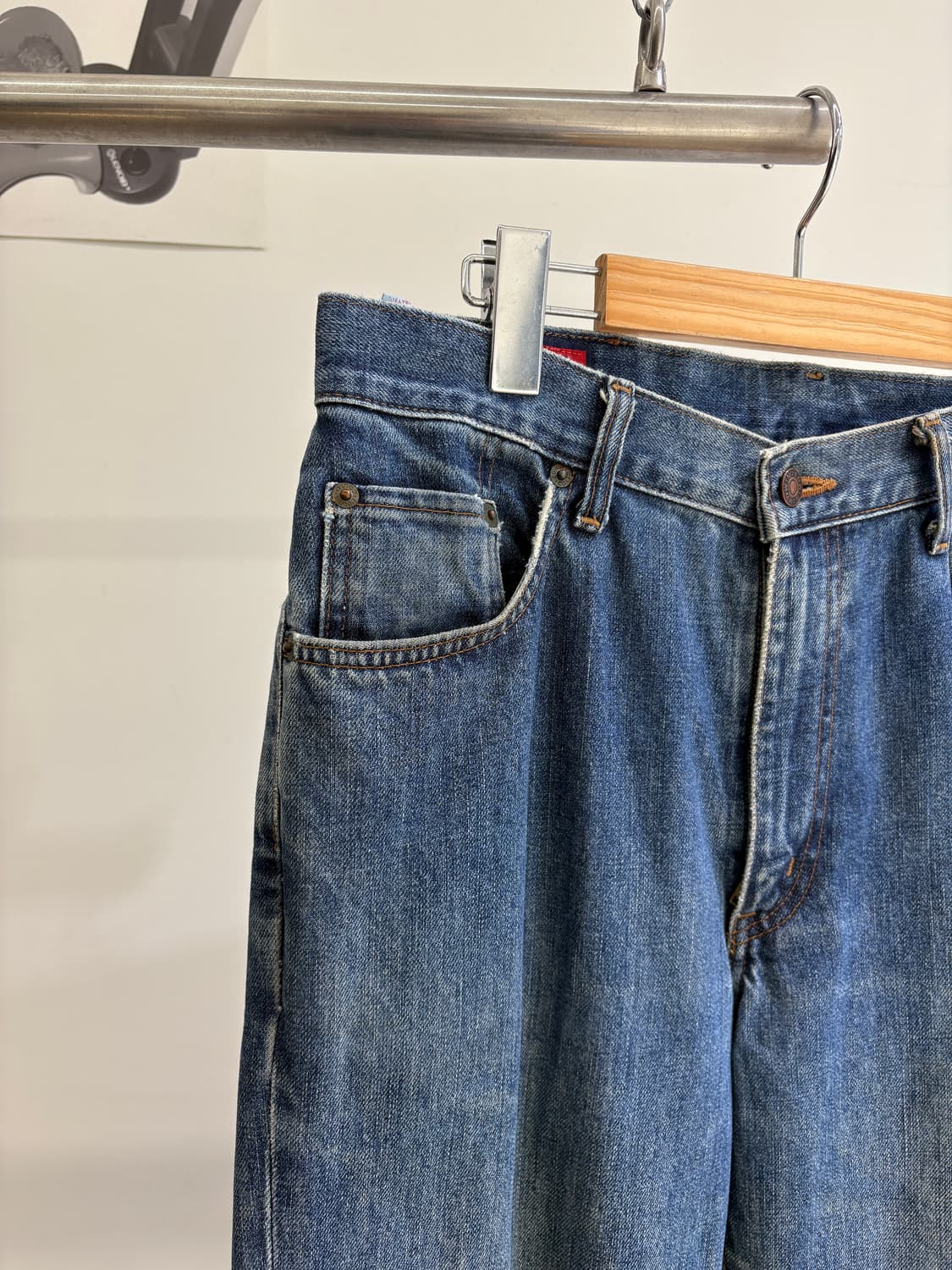 EDWIN (Made in Japan) 와이드 데님팬츠 상품이미지3