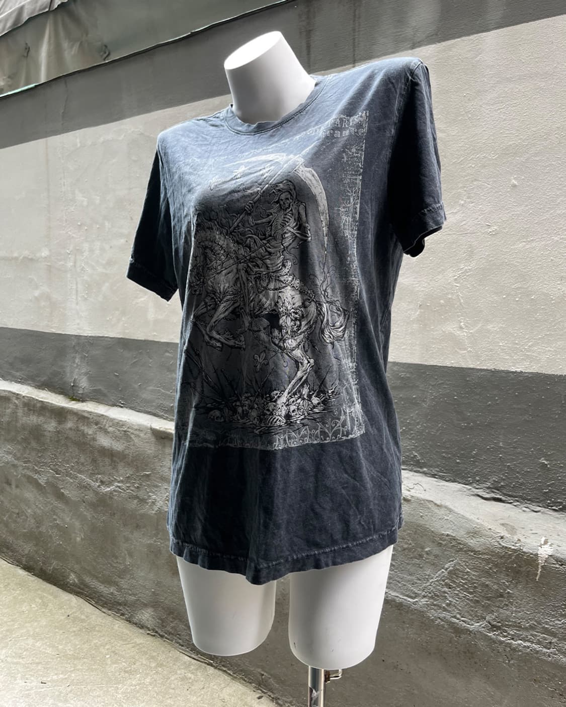 Buckaroo skull printing T-shirts 상품이미지1