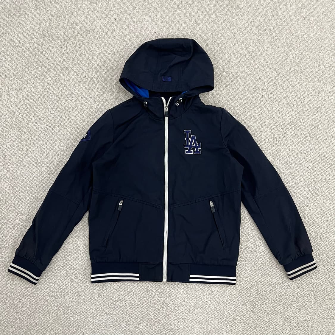 [90] 엠앨비 LA 다저스 후드 바시티 바람막이 자켓 0102M1 상품이미지1