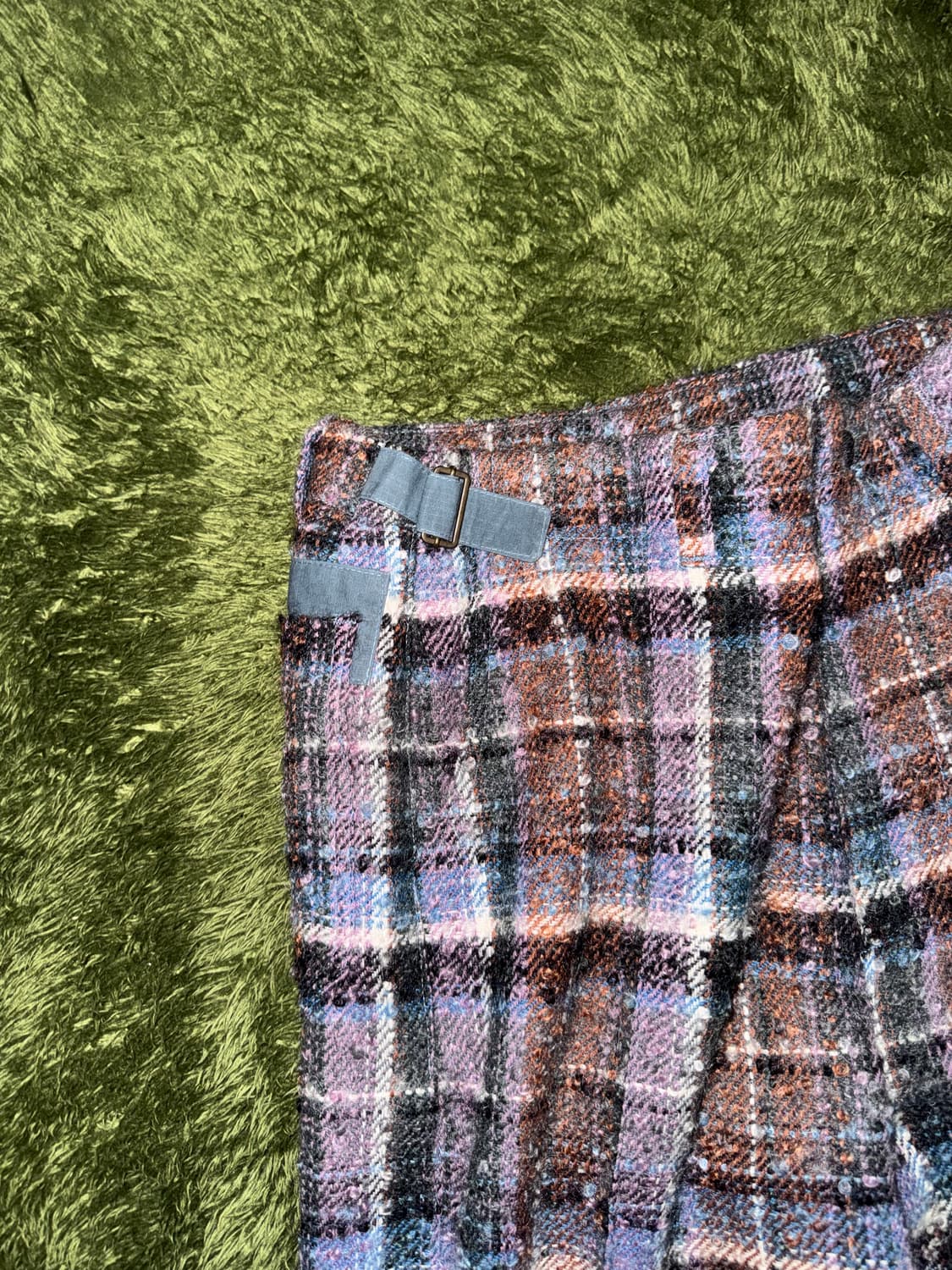 [30] NICHOLAS DALEY 니콜라스 데일리 70s 체크 트라우저 상품이미지5