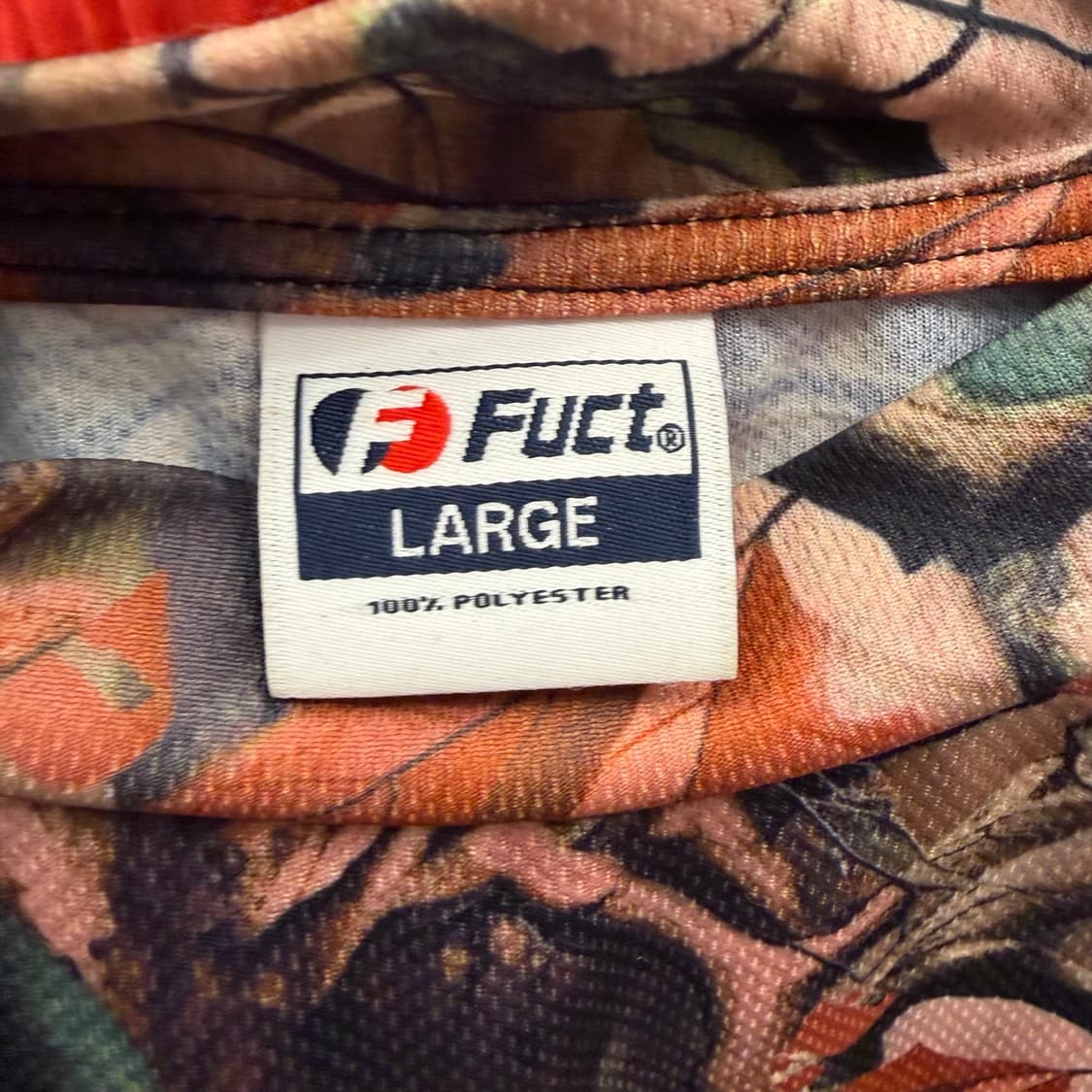 FUCT 퍽트 모토 크로스 카모 메쉬 져지 L 상품이미지7