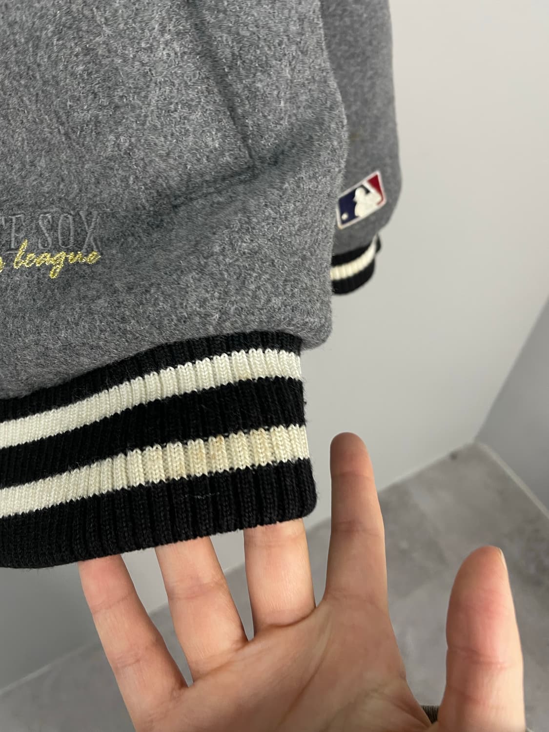 MLB 시카고 화이트삭스 울 바시티 스타디움 자켓 H1518 상품이미지8