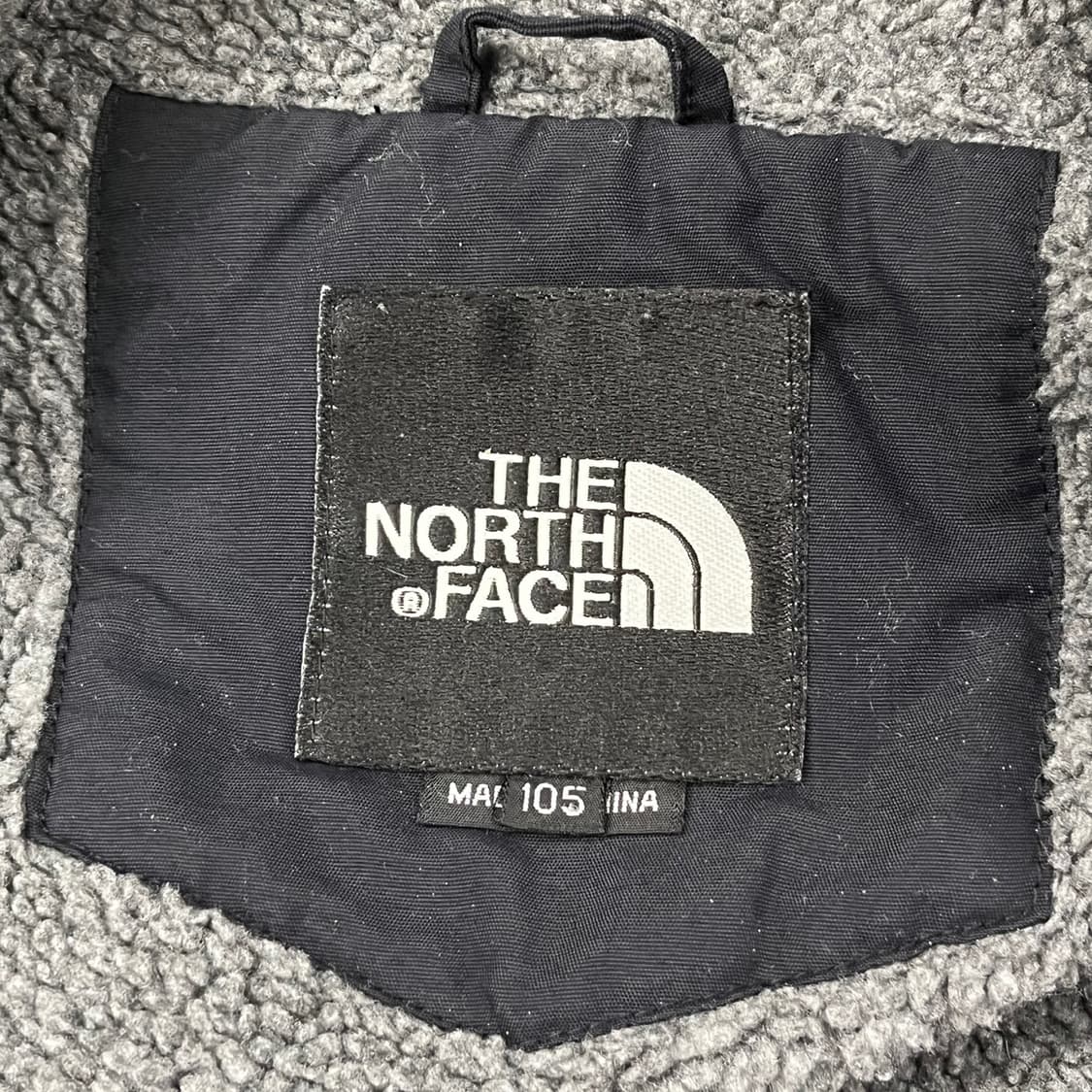 [정품/105] 노스페이스 블랙 바람막이 자켓 b14 상품이미지5