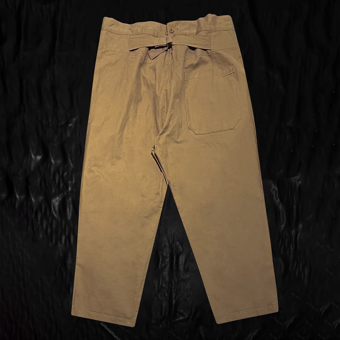 코모리 버튼 팬츠 베이지 상품이미지2