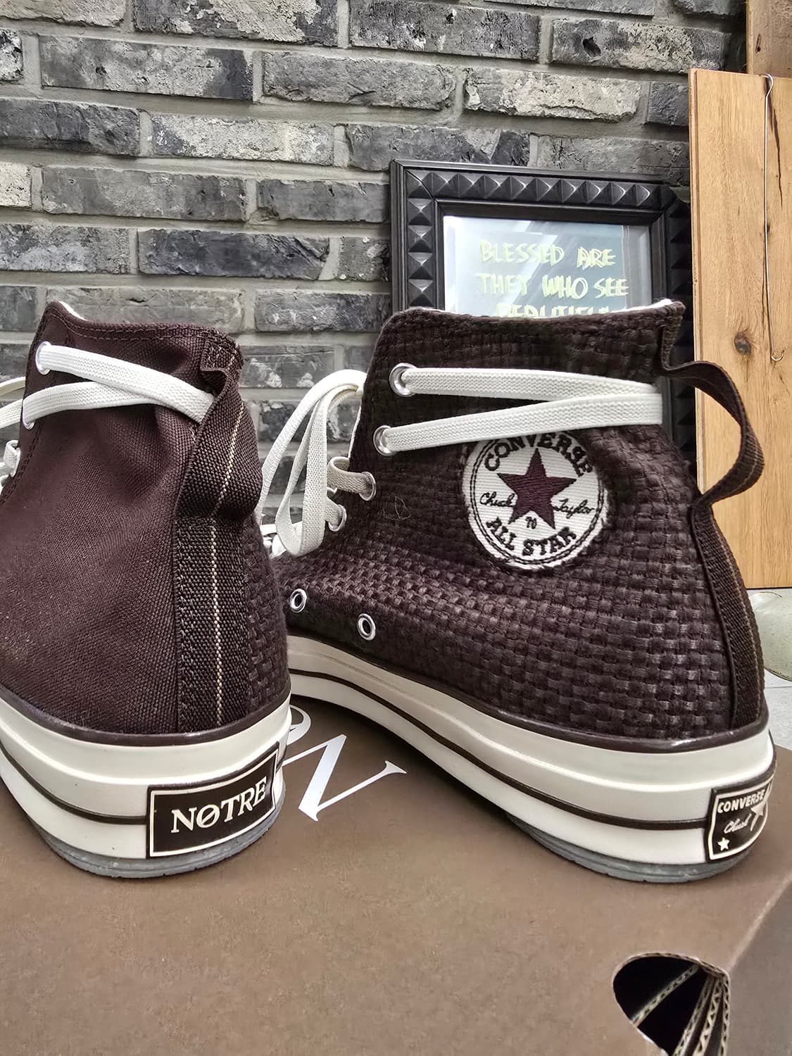 극미중고 컨버스 x 노트레 콜라보 척70 하이
290/uk10.5 상품이미지4