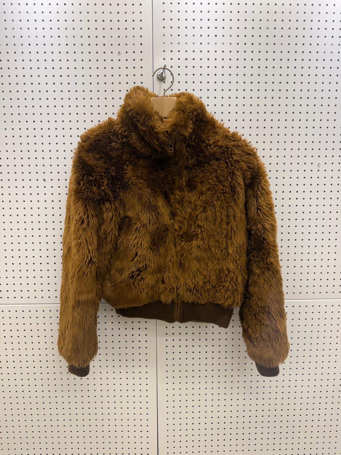 스위트디그리즈 브라운 퍼 집업 자켓 U899 상품이미지2