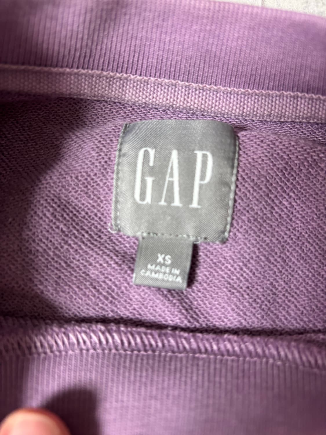 갭 남녀공용 XS 맨투맨 스웻셔츠 상품이미지3