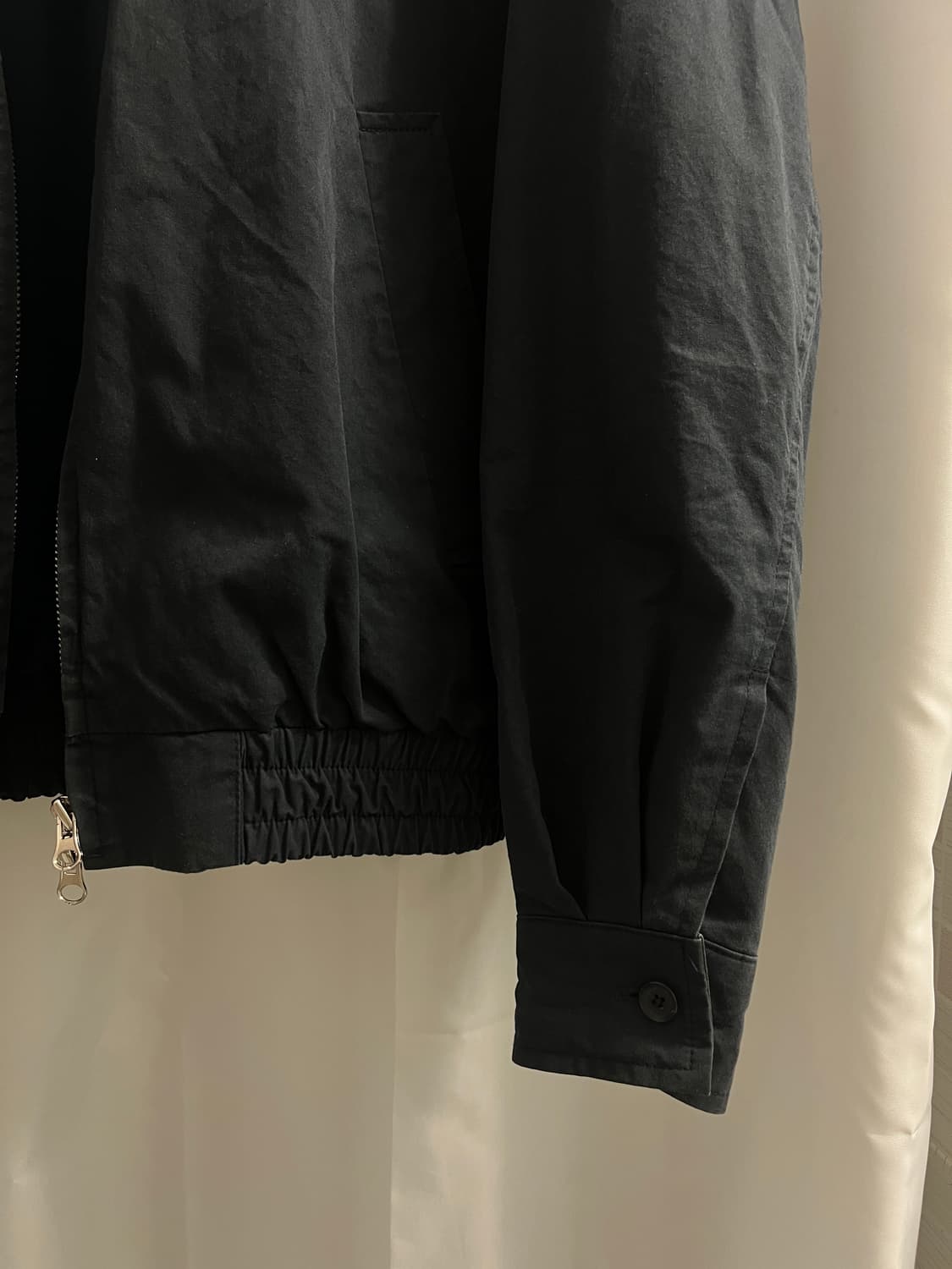 포저 poszer 코튼 블루종 자켓 네이비 상품이미지7