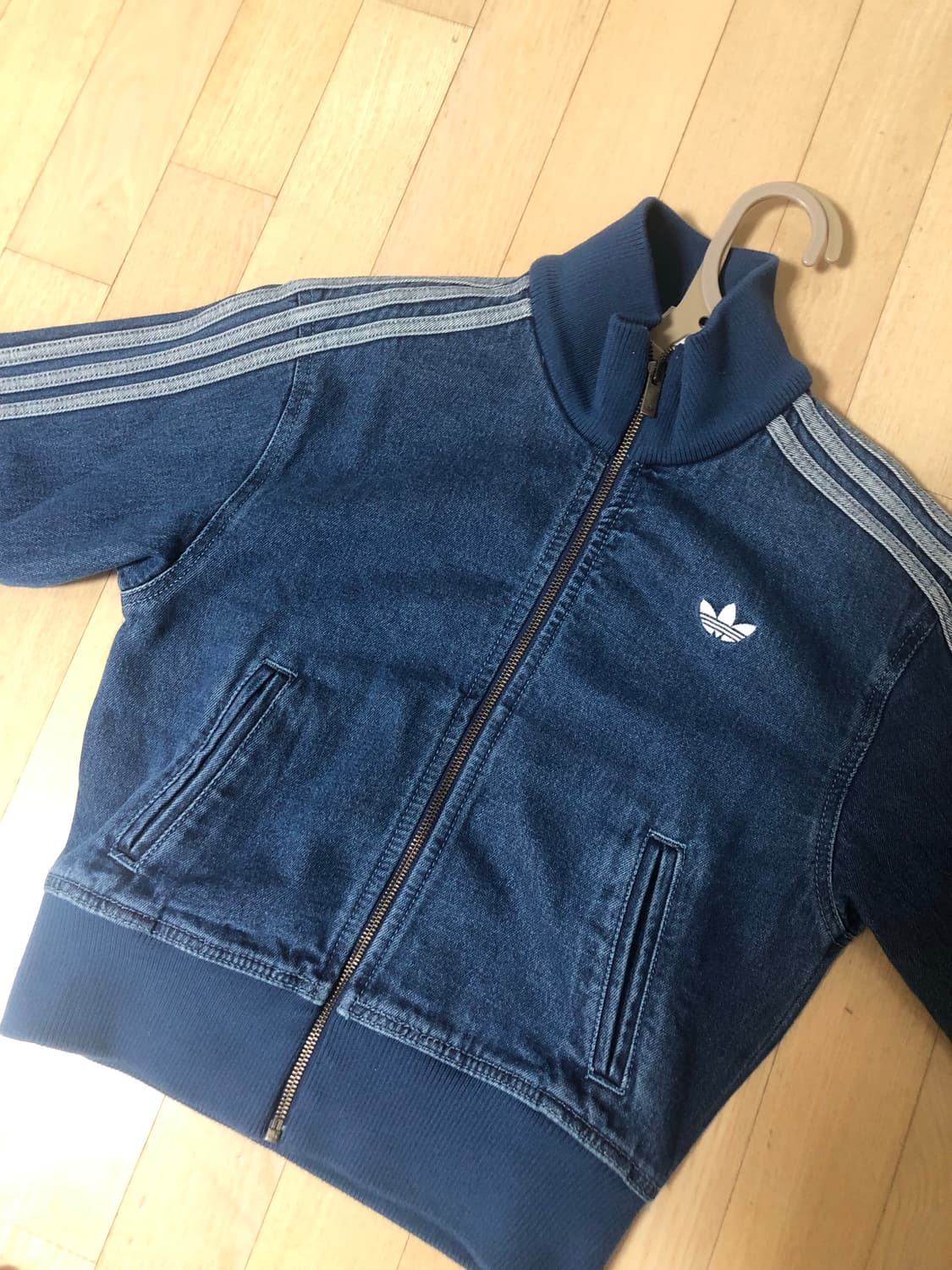 아디다스 y2k 데님 트랙탑 상품이미지2