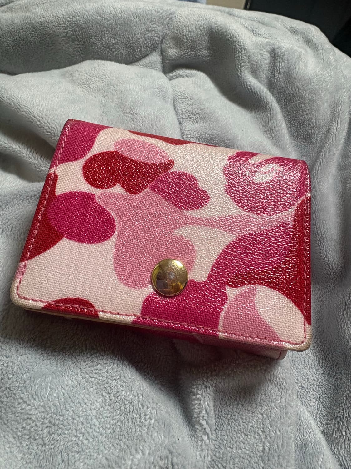 베이프 핑크 카모 지갑 상품이미지1