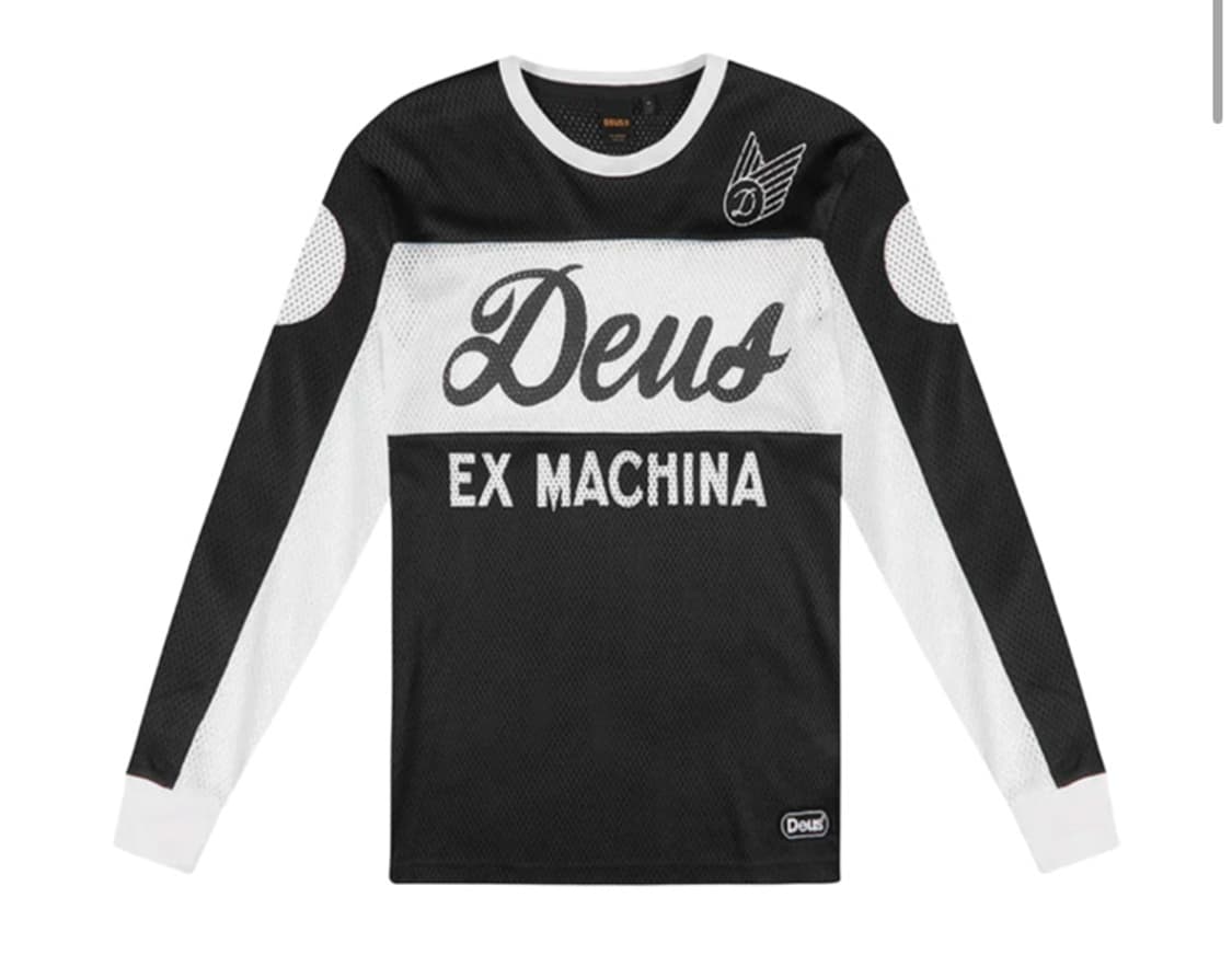 데우스 엑스 마키나 세이버 모토 저지 블랙 L 상품이미지1