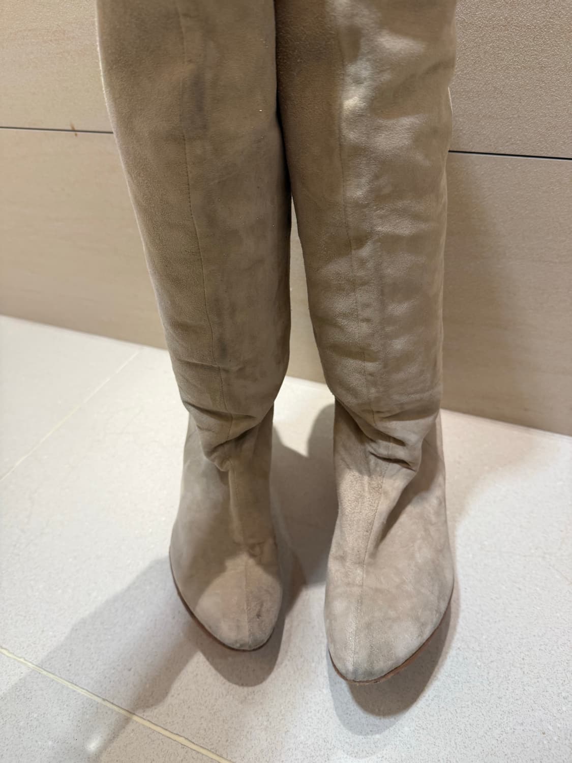 루즈앤라운지 스웨이드 롱부츠 37 부츠 구두 스튜어트와이츠먼 펜디 로저비 상품이미지3