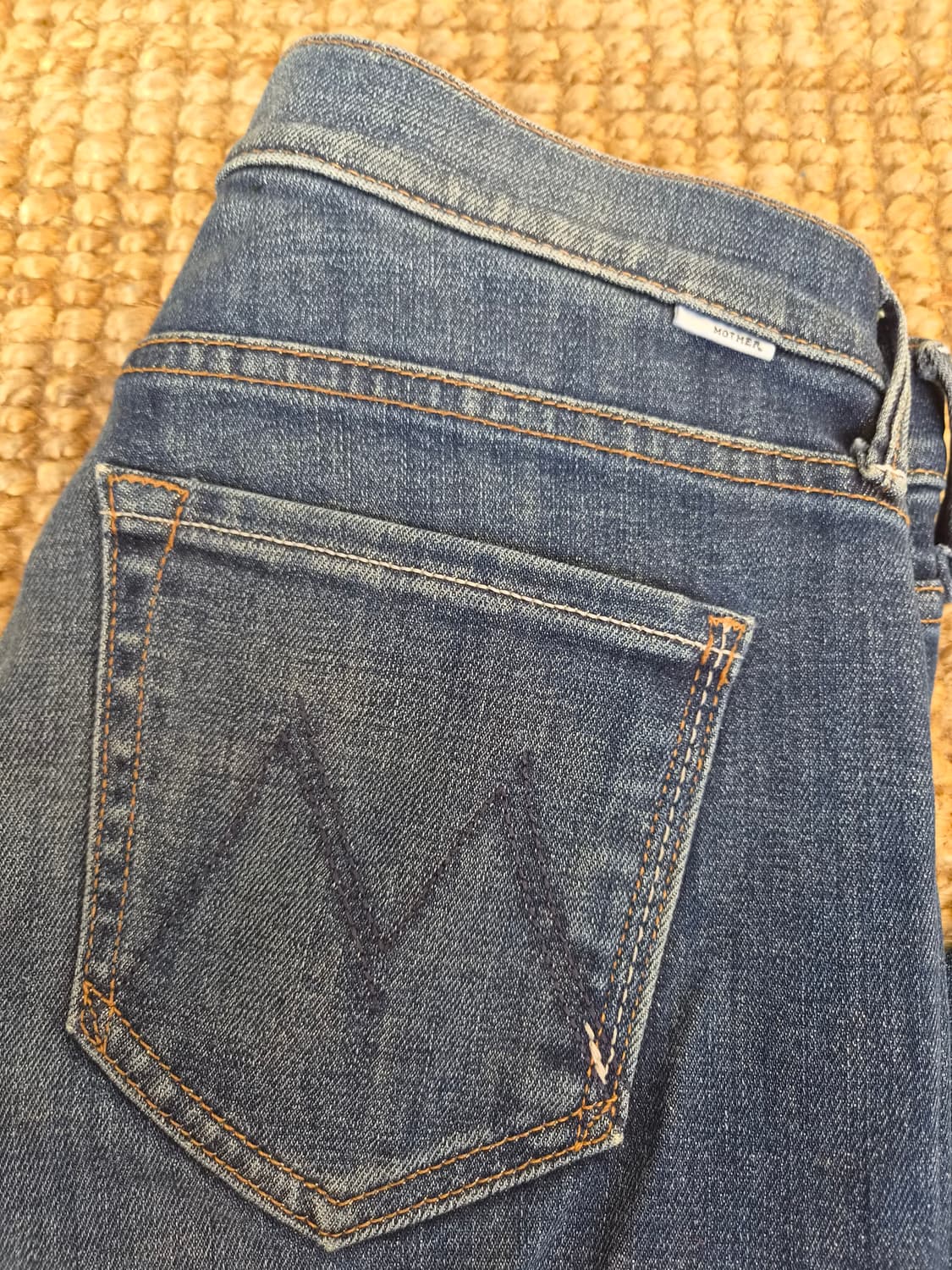MOTHER 여성 슬림일자데님팬츠 25사이즈 상품이미지5