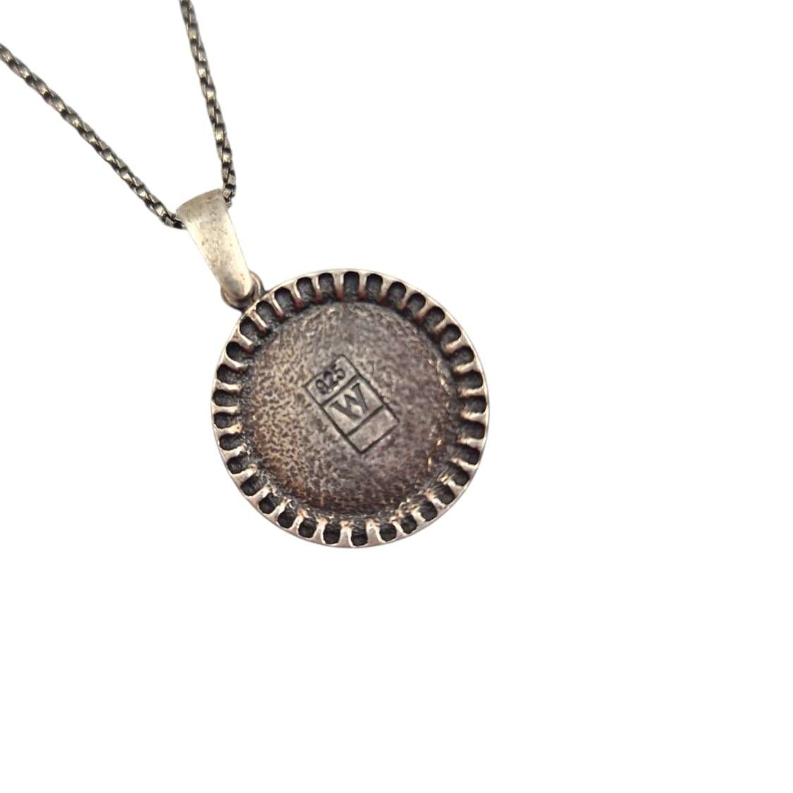 80s 영국 웨지우드 실버 925 카메오 목걸이 상품이미지5