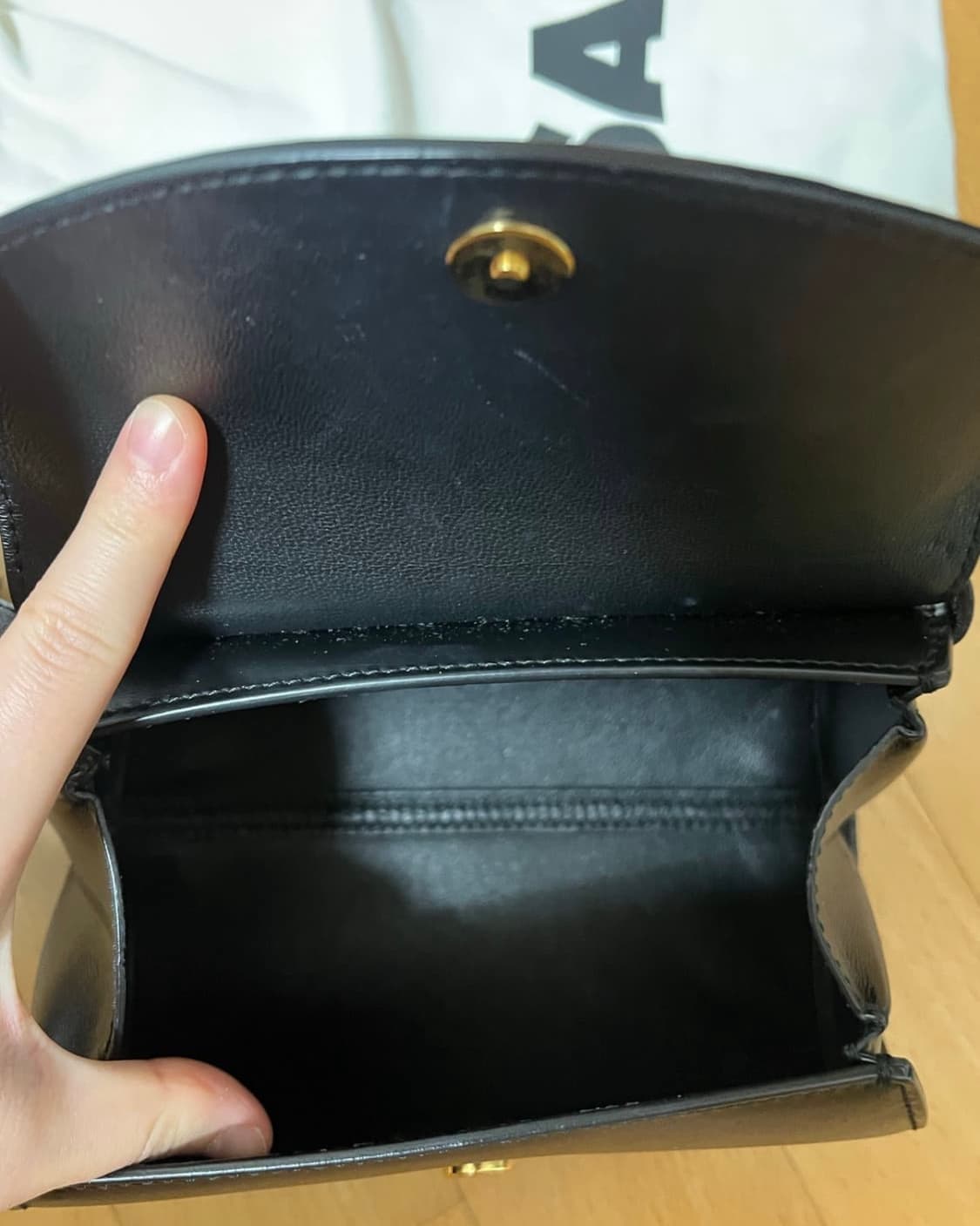 질샌더 카놀로백 블랙 스몰 상품이미지4