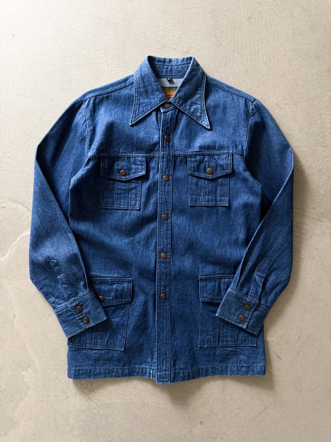 Vintage OX-River Denim Jacket 상품이미지1