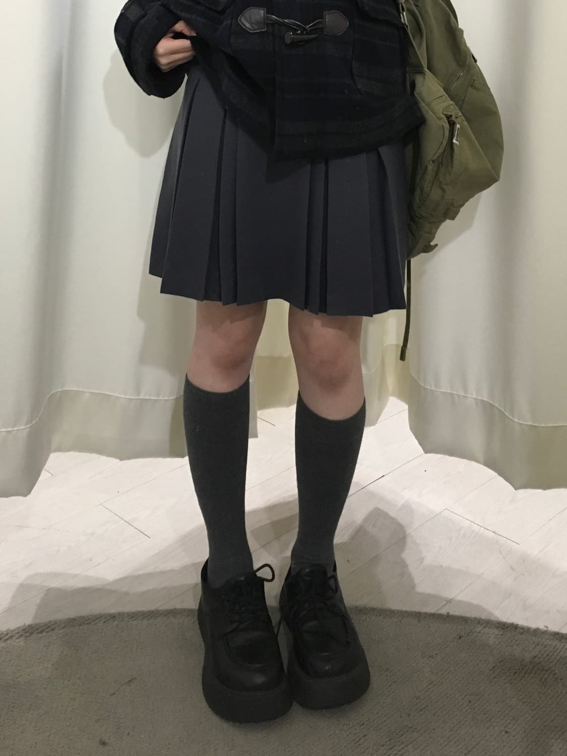 pine pleats skirt 상품이미지1