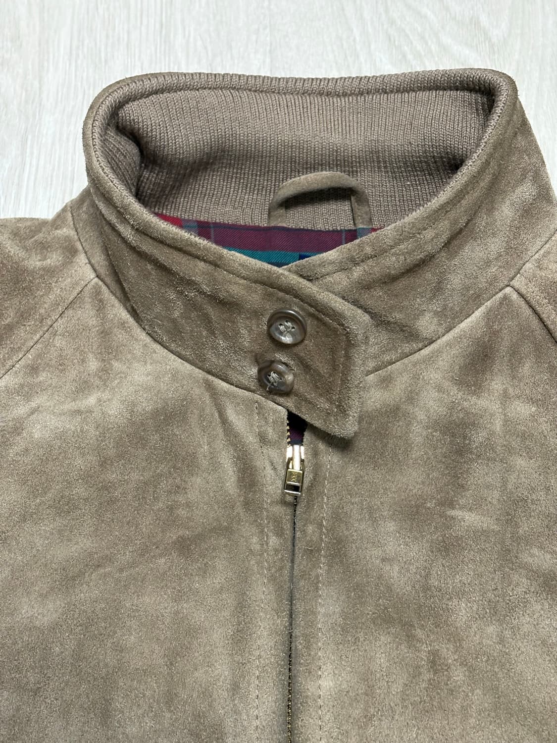 90s 폴로 스웨이드 바라쿠타 자켓 탄 베이지 상품이미지4