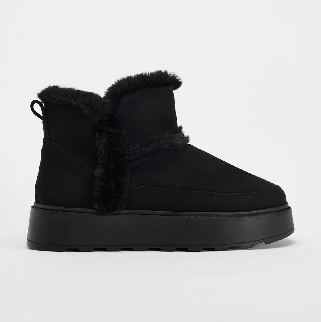 자라 블랙 어그부츠 230 (실사O) 상품이미지1