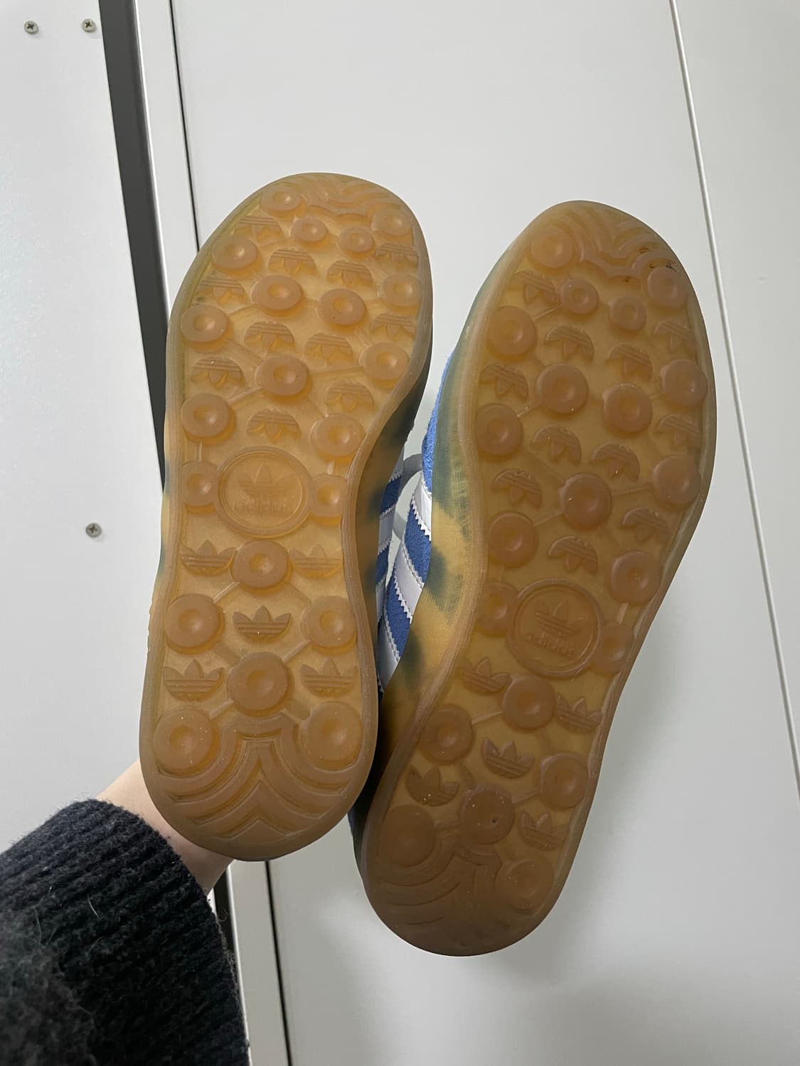 아디다스 가젤 인도어 블루퓨전화이트  235 상품이미지3