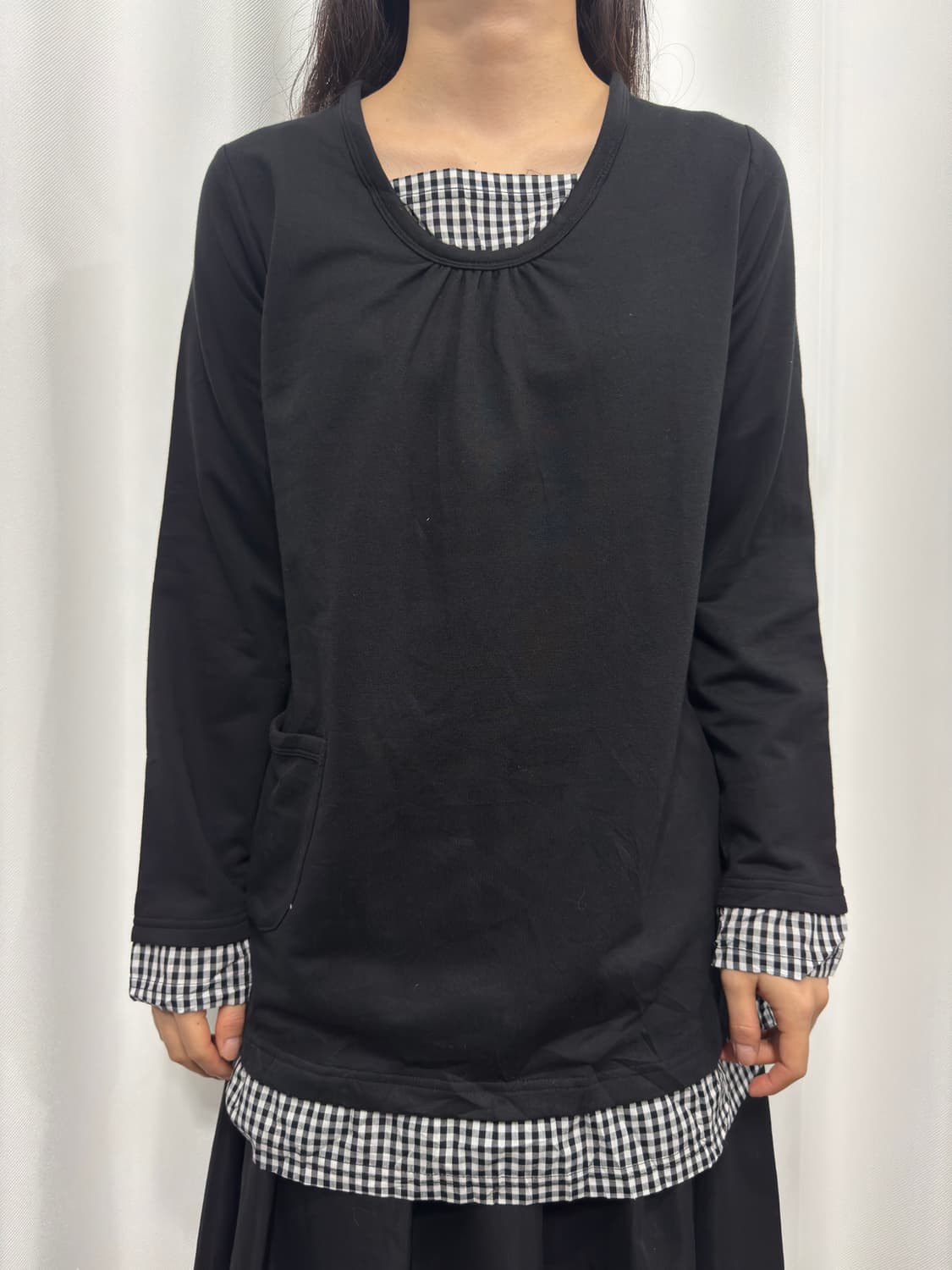 mori check top 상품이미지1