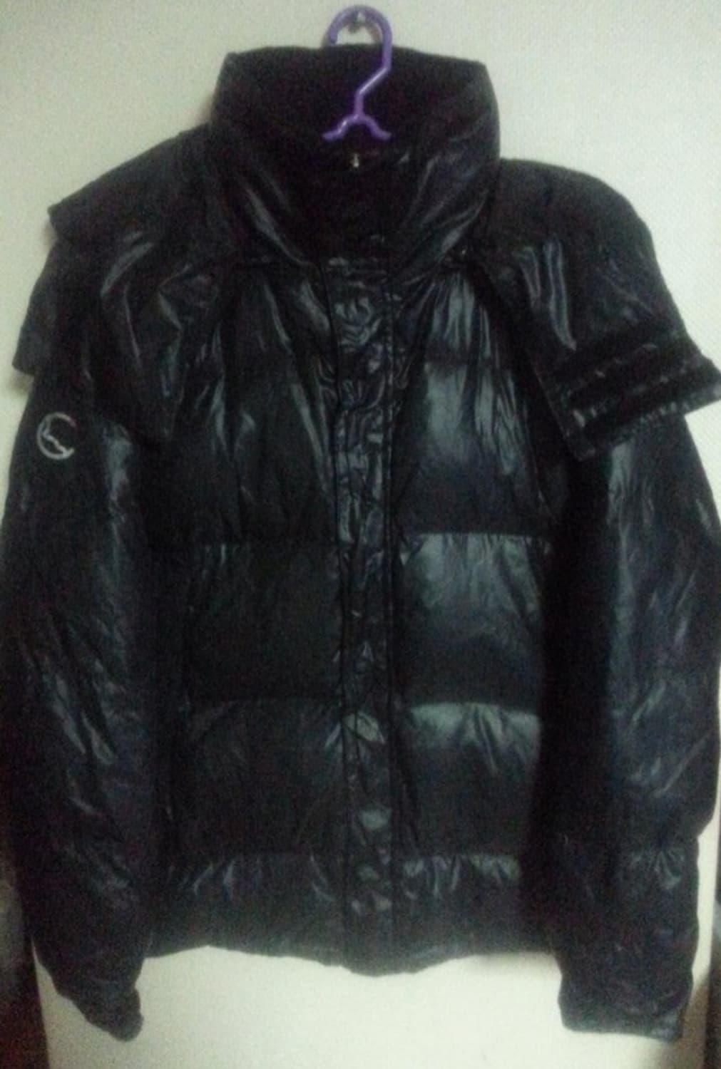 로우알파인 오리털패딩 블랙 100 상품이미지1