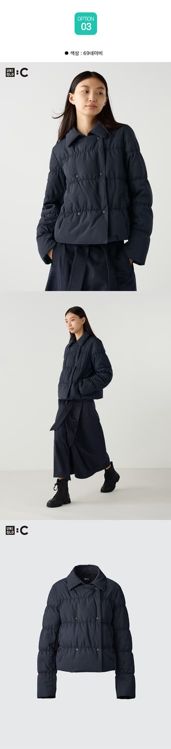 유니클로 C 다운쇼트자켓 m 상품이미지1