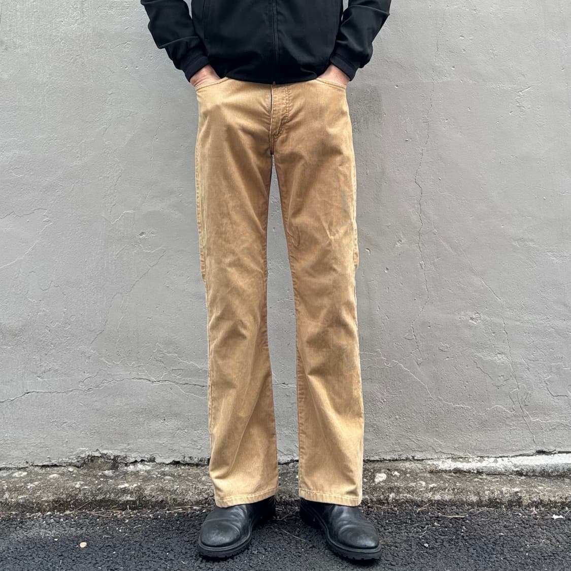 일본 리 코듀로이 부츠컷 상품이미지2