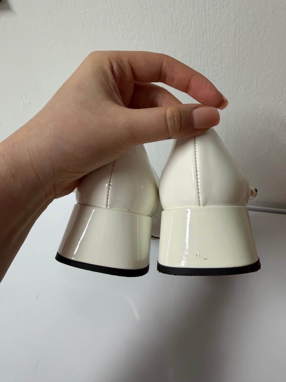 [정품] 미우미우 레더 로퍼 230 (36)  상품이미지6