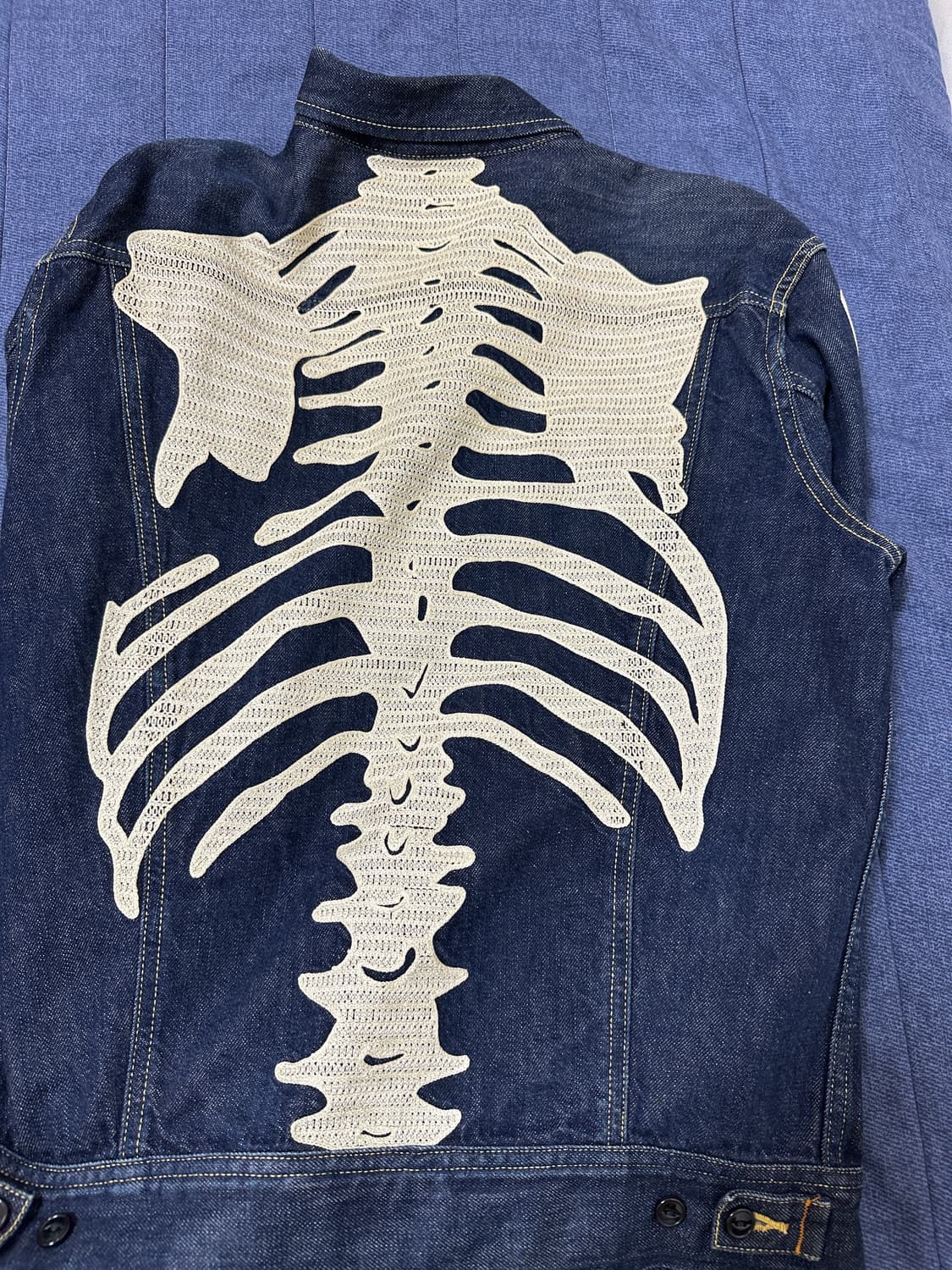 캐피탈 11.5온즈 데님 멕시칸 턱시도 웨스터너 본 자켓 인디고 46 상품이미지6