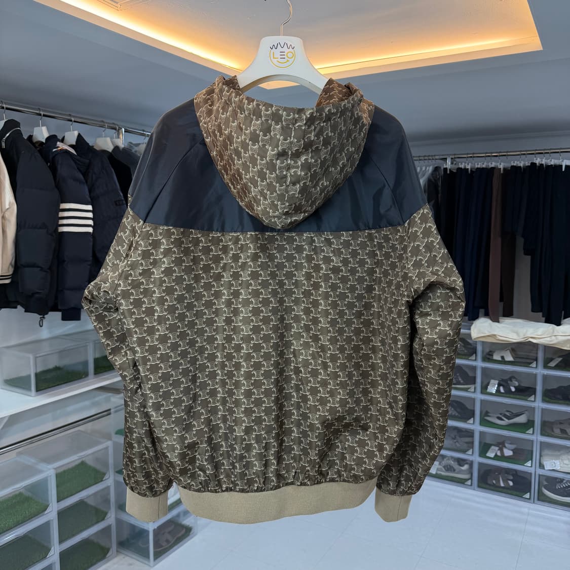 [리오브] 셀린느 트리오페 모노그램 나일론 바람막이 자켓 상품이미지2