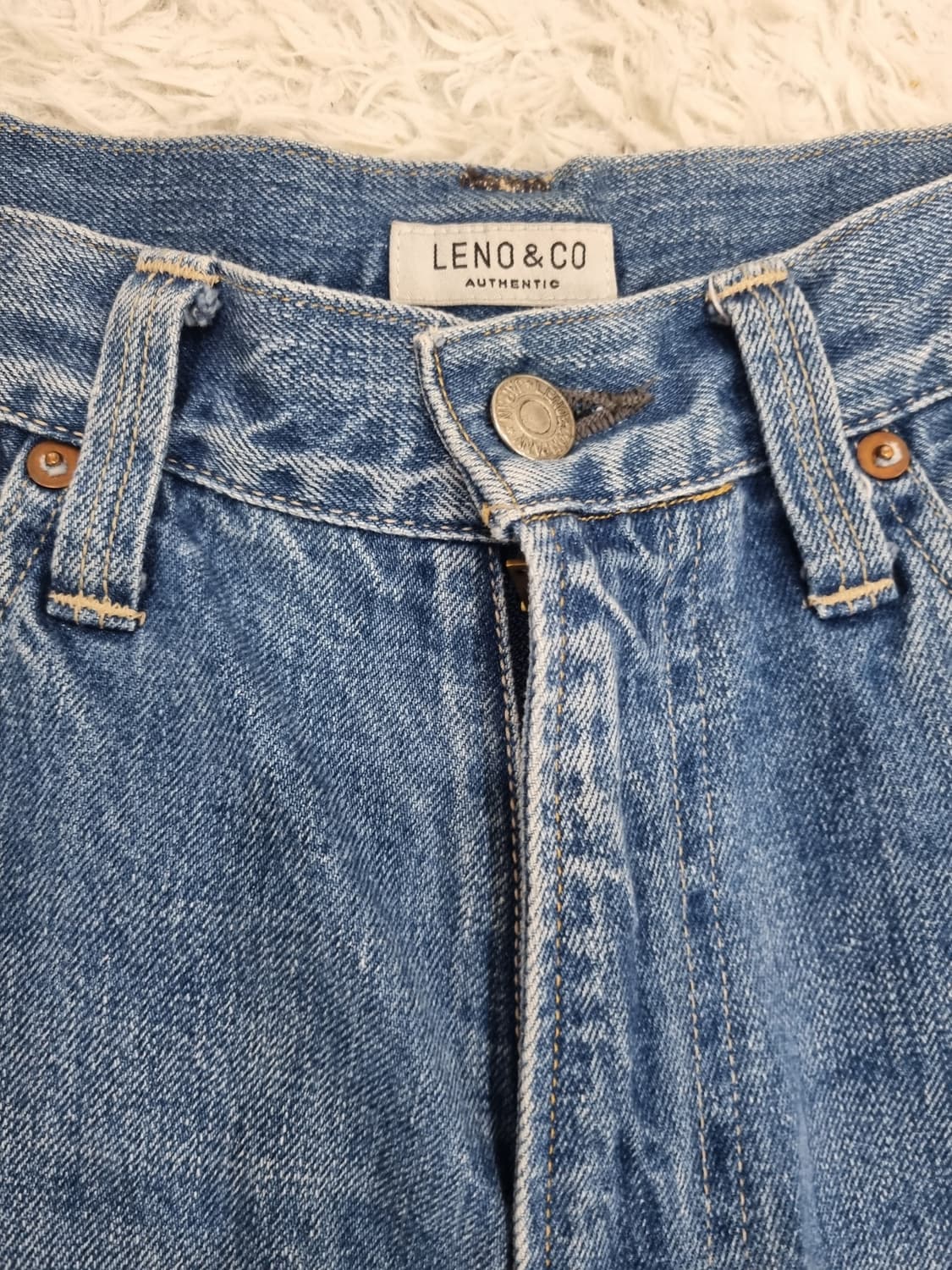 레노앤코 LENO & Co 여성 복각 데님 워싱 청바지 KAY 01사이즈 상품이미지2