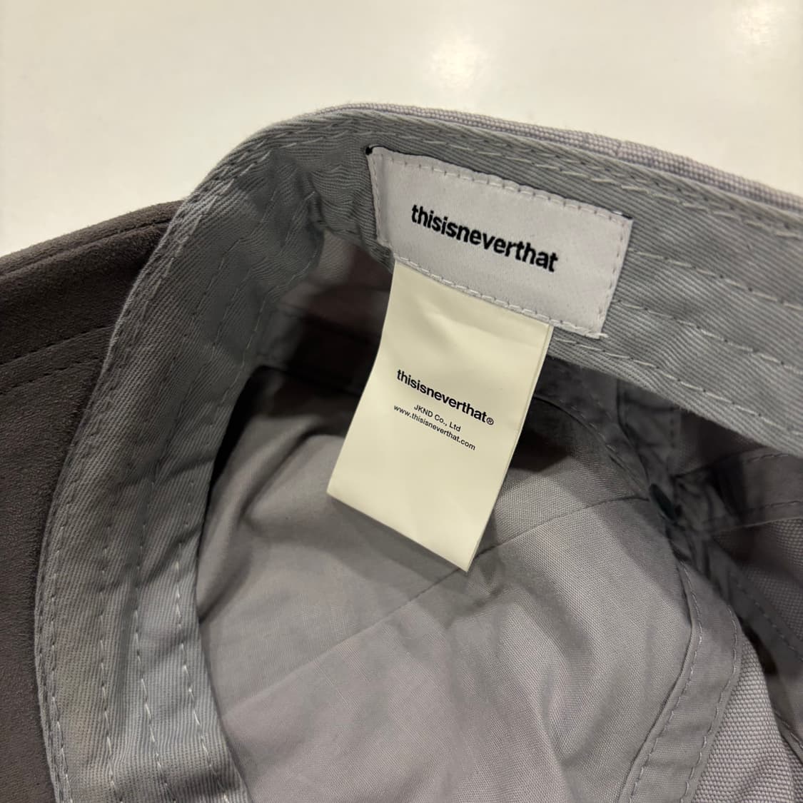 디스이즈네버댓 투톤 볼캡 모자 상품이미지4