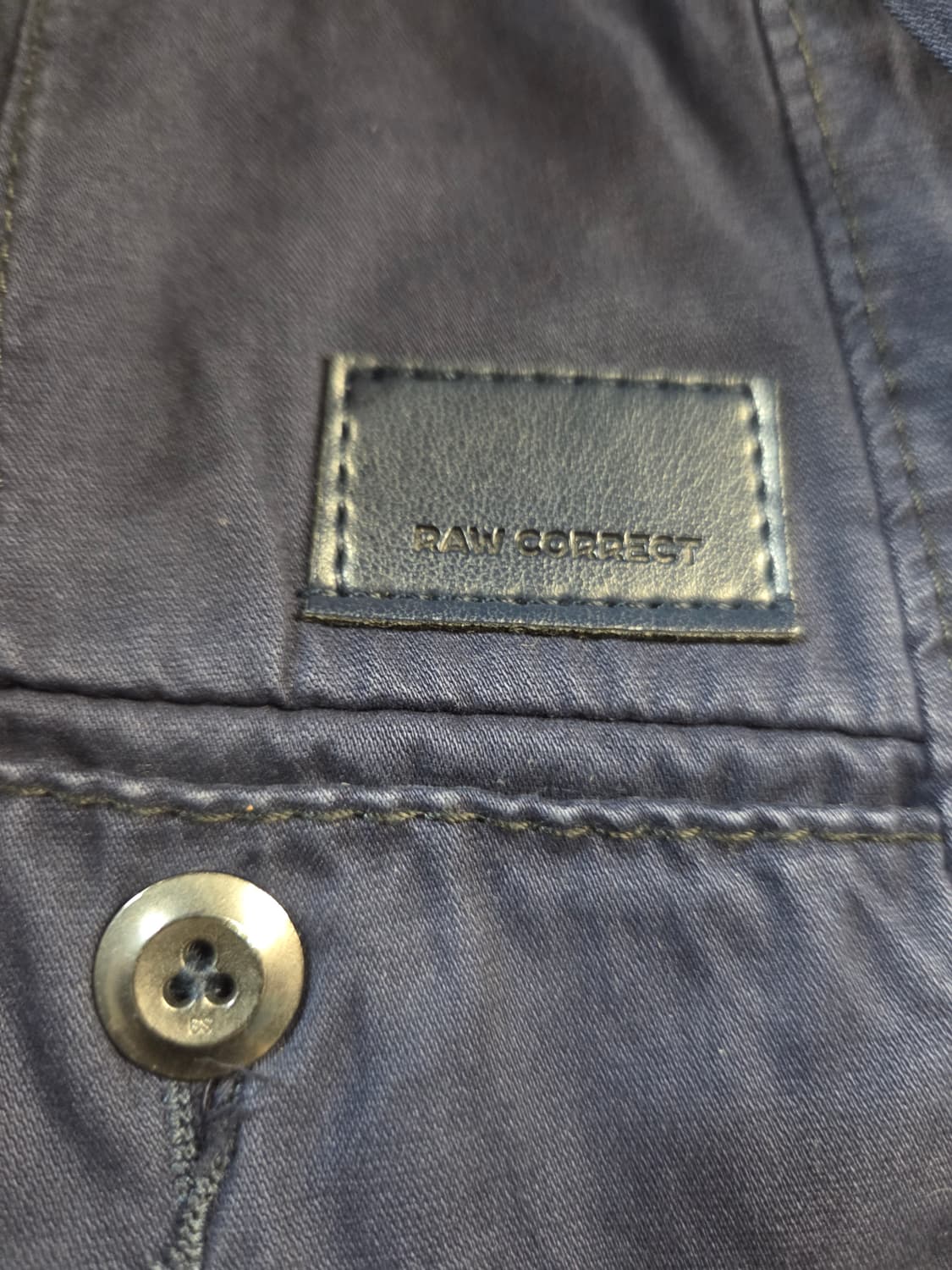 G-Star RAW 벨트 와이드 팬츠 네이비(25) 상품이미지9