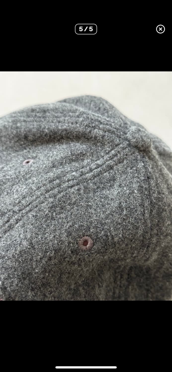 6PANEL WOOL CAP 울 캡 상품이미지5