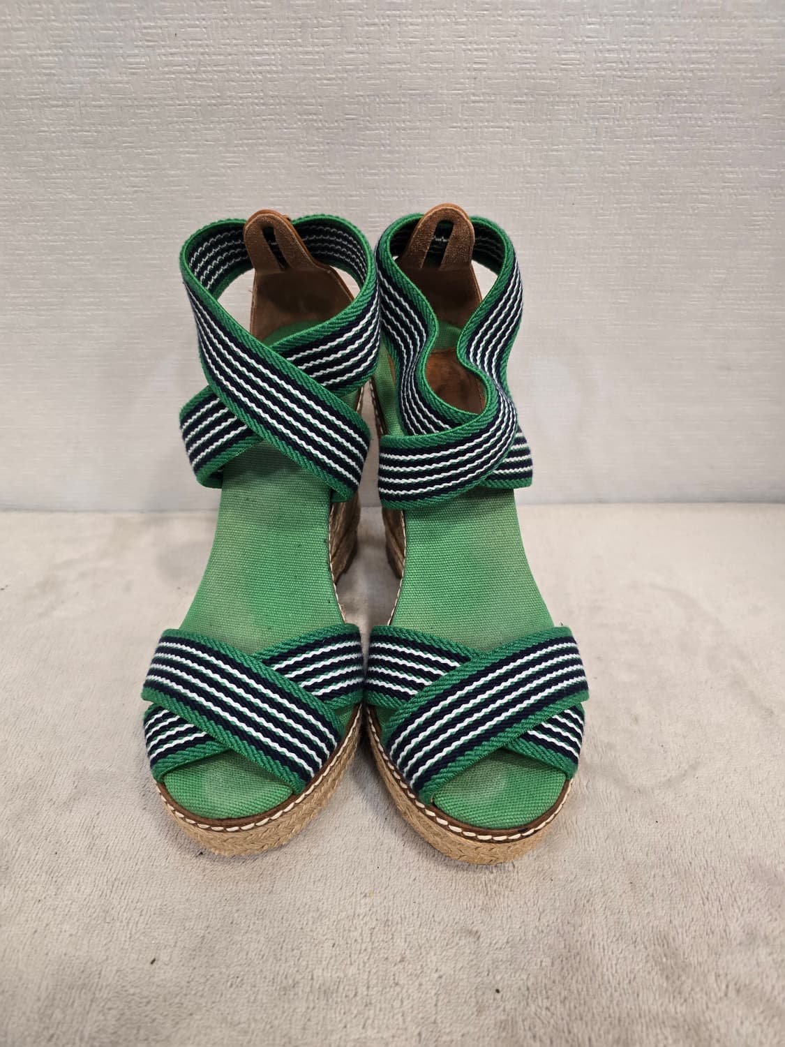 토리버치 아도니스 엘라스틱 하이 웨지힐 에스파드리유 샌들 235 상품이미지1