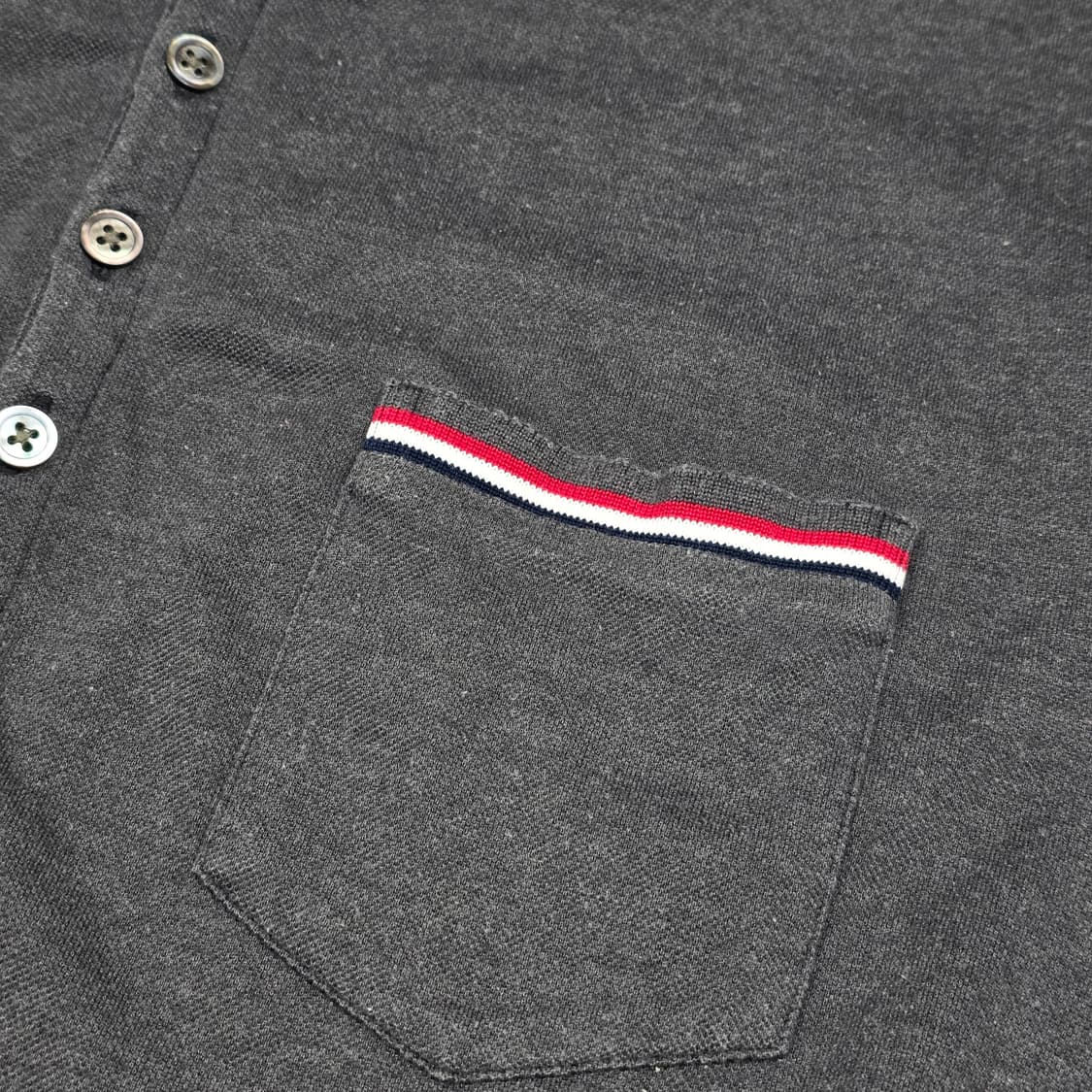 톰브라운 포켓삼선 반팔 카라티셔츠 상품이미지3