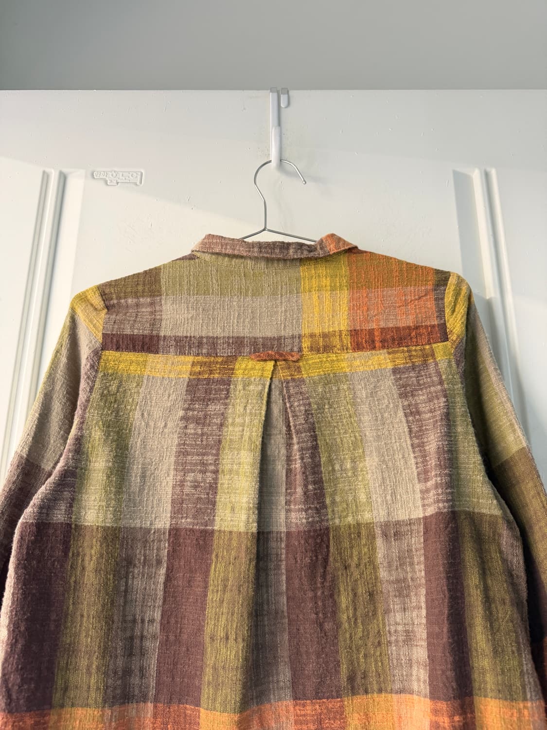 일본빈티지 모리 체크 블라우스 셔츠  상품이미지10