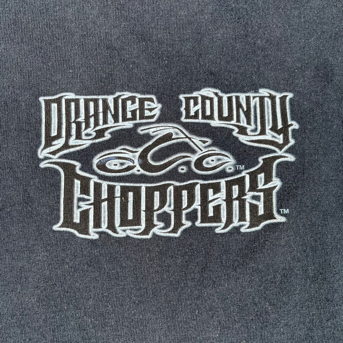 빈티지 오렌지 카운티 차퍼스 블루 플레임 소드 롱슬리브 상품이미지5