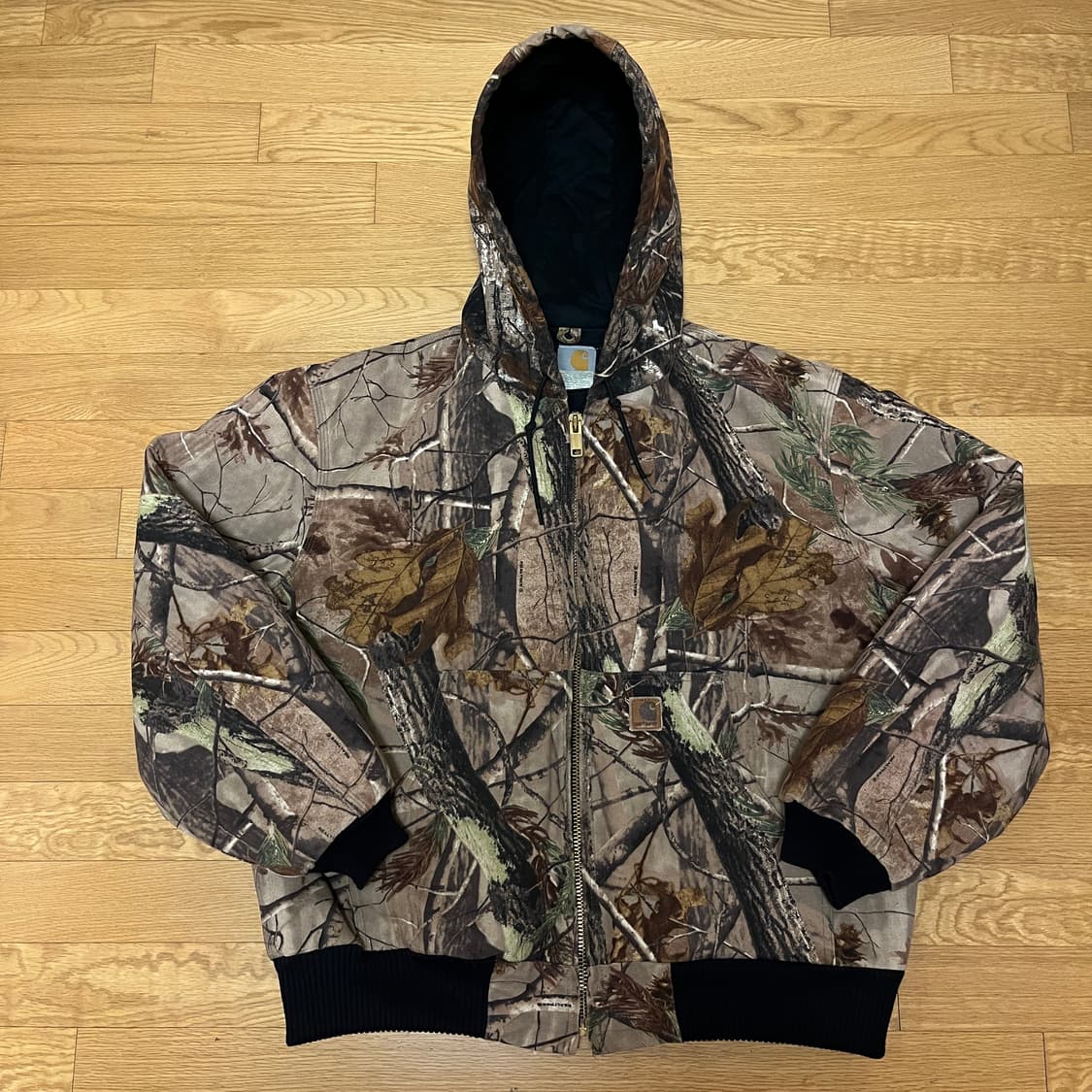 [L] 00s 빈티지 칼하트 J221 리얼트리 덕 액티브 자켓 CAP 상품이미지1