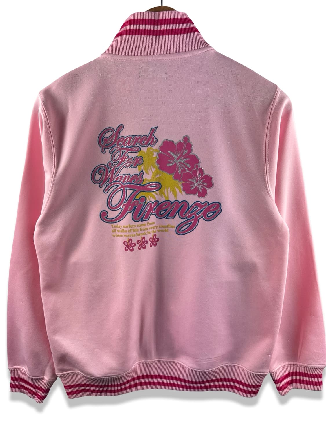 JPN 키치 핑크 트랙탑 져지2184 상품이미지2