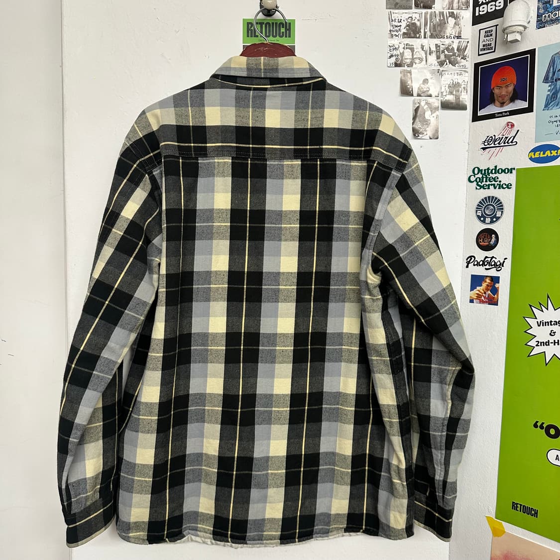 스투시 패디드 플레이드 셔츠 상품이미지6