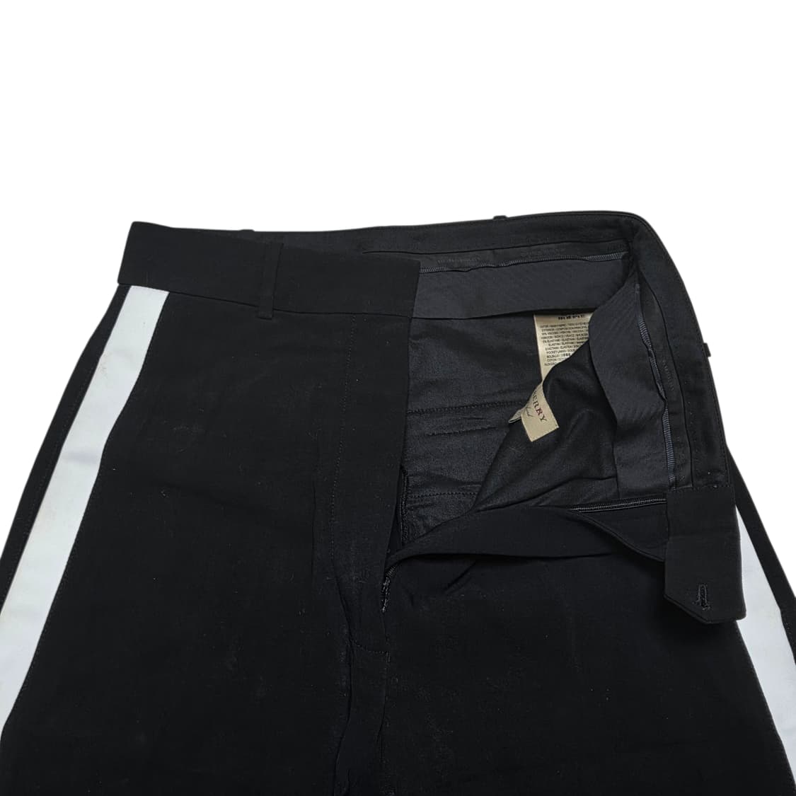 Burberry 버버리 사이드라인 블랙 팬츠 상품이미지4