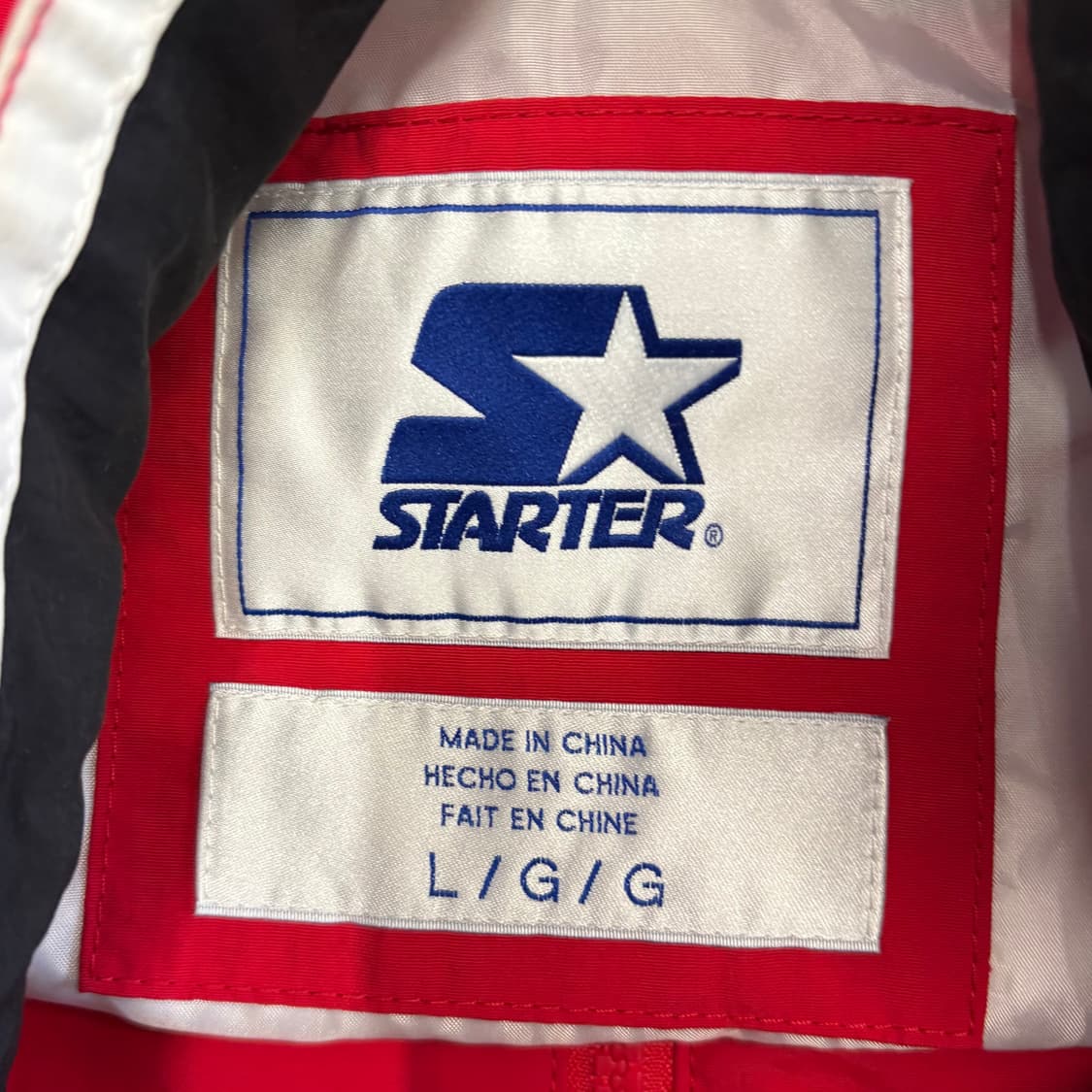 L 스타터 NBA 시카고레드불스 트랙자켓  상품이미지4