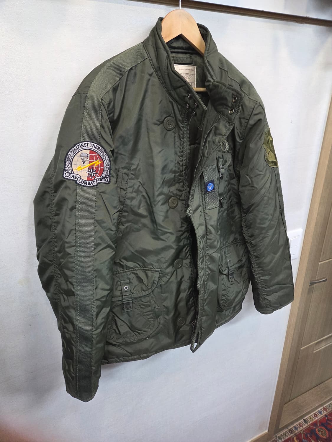 X tonz 인더스트리즈 밀리터리 야상 패딩자켓 L 상품이미지7