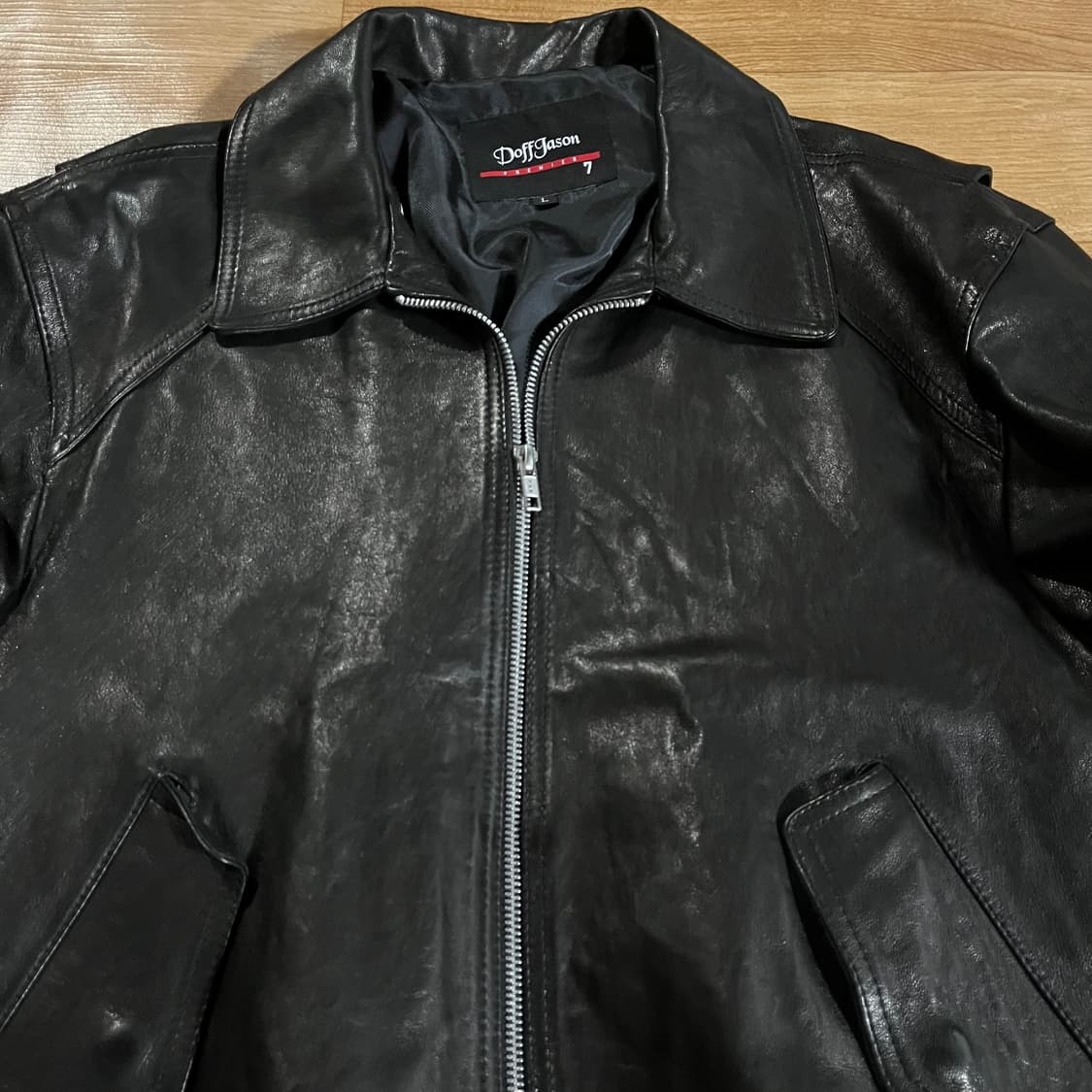 [100] 도프제이슨 프리미엄 램스킨 봄버자켓 상품이미지5