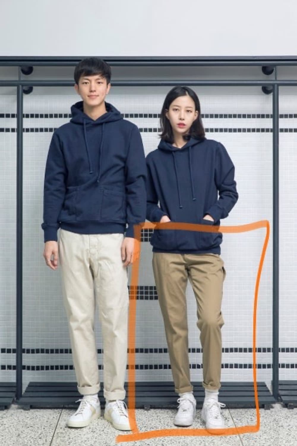 HGS 치노 팬츠, XS SML XL 상품이미지3