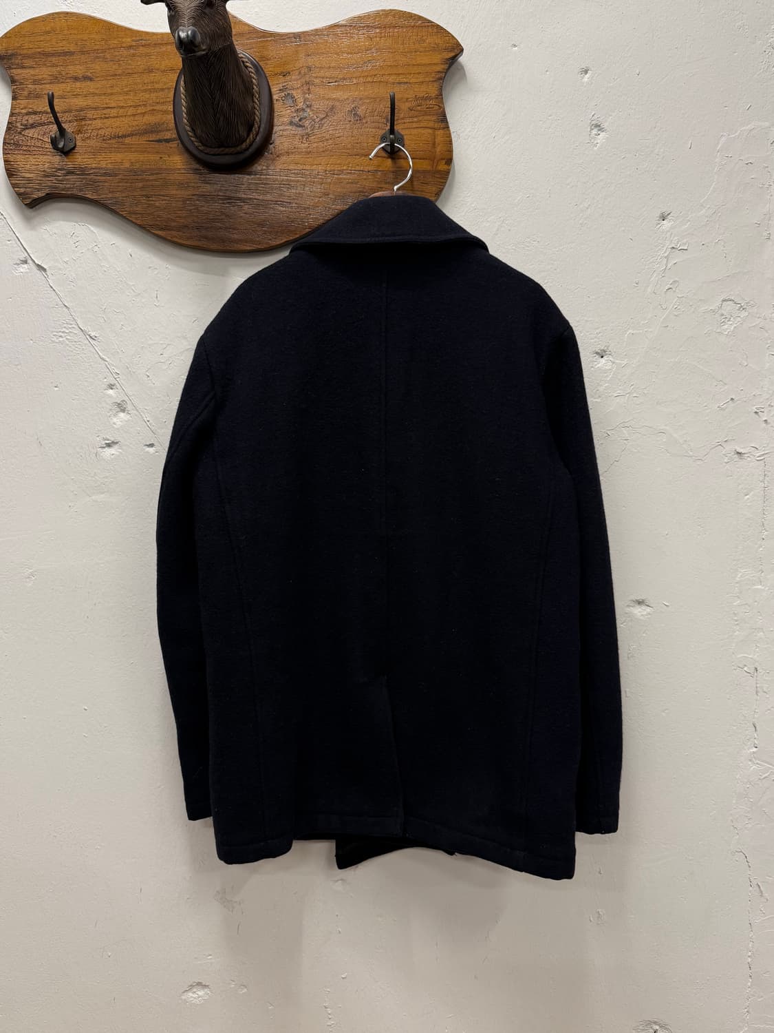 L) HOUSTON Wool Blend Pea Coat 상품이미지4